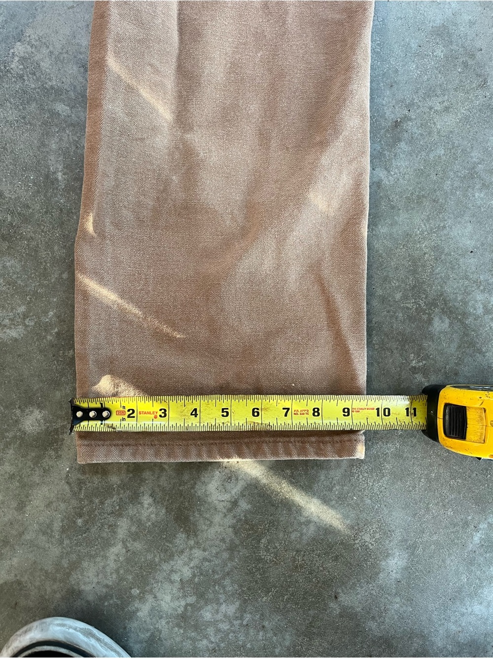 Carhartt khaki Men's Duck Carpenter Pants - Picture 6 of 7